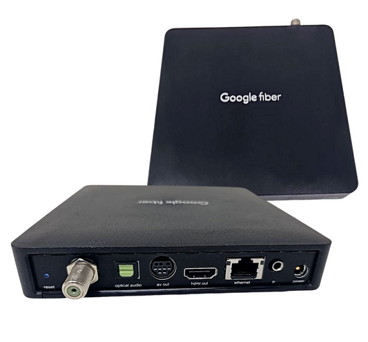 Google Fiber TV Box GFHD200 Bluetooth WiFi HDMI Streaming Ethernet USB Black