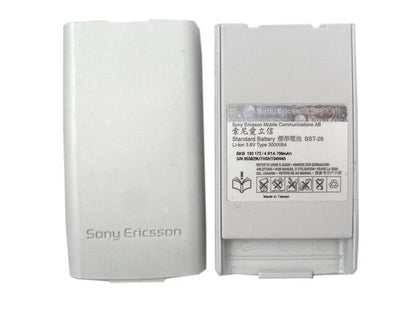 Battery BST-26 For Sony Ericsson 100 T100 T102 T105 T106 OEM Silver Grey Grade B