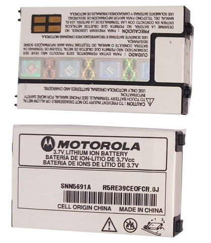 Battery SNN5691A Fits Motorola C357 C358 Genuine Replacement Part 920mAh 3.7V