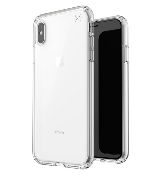 Speck Presidio Stay Clear Case for iPhone XS Max Transparent Protective Cover