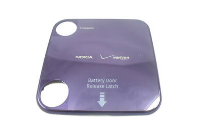 Back Door Purple Battery Cover Cellphone Fits Nokia Twist 7705 Original