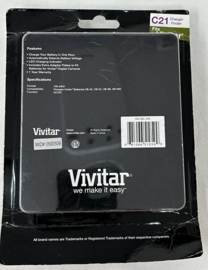 Vivitar Digital Camera Lithium-ion Battery Car Charger For Sony NPBG1 NPFG1