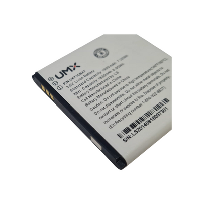 Battery U671CBAT For Unimax UMX PCD U671 3.8v 1900mAh Original OEM V671 White