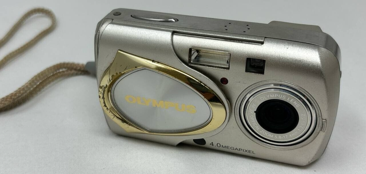 Olympus Stylus 410 Digital 4.0 MP Digital Camera 3x Optical 4x Digital Zoom OEM