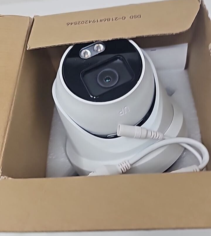 DT347G2 Acusense ColorVu POE Turret IP Network Camera Outdoor 4MP WDR IP67