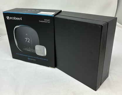 Ecobee 4 EB-STATE4-01 Smart Programmable Thermostat HomeKit Alexa Enabled Black