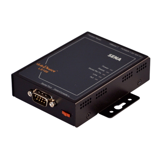 Sena LS100 Hello Device Serial Ethernet Converter Server Network Connects RS-232