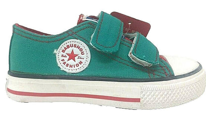 Canvas Sneakers Chuck Casual Shoes Green Red Shoes for Kids US 11 EU 28