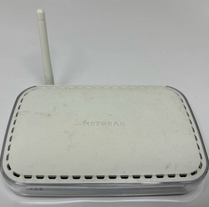 Netgear WGR614 v8 Wireless Router 54Mbps Single Band 4 Port Ethernet RJ-45 White