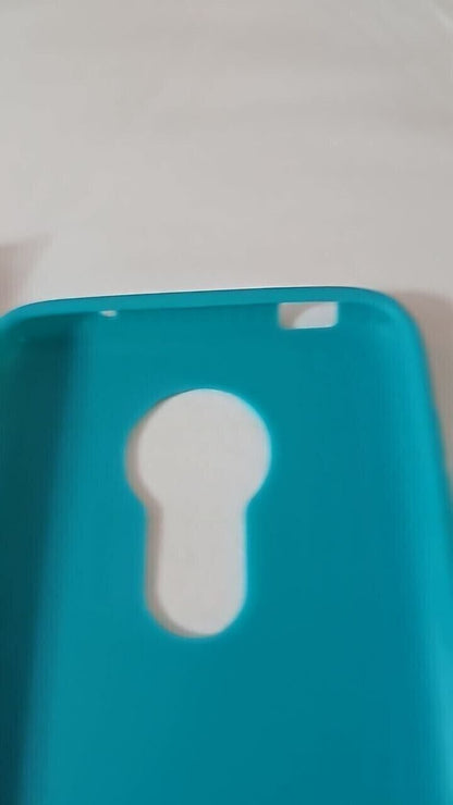 Tech21 Studio Colour Thin Case Motorola Moto G7 Power Teal Light Blue XT1955