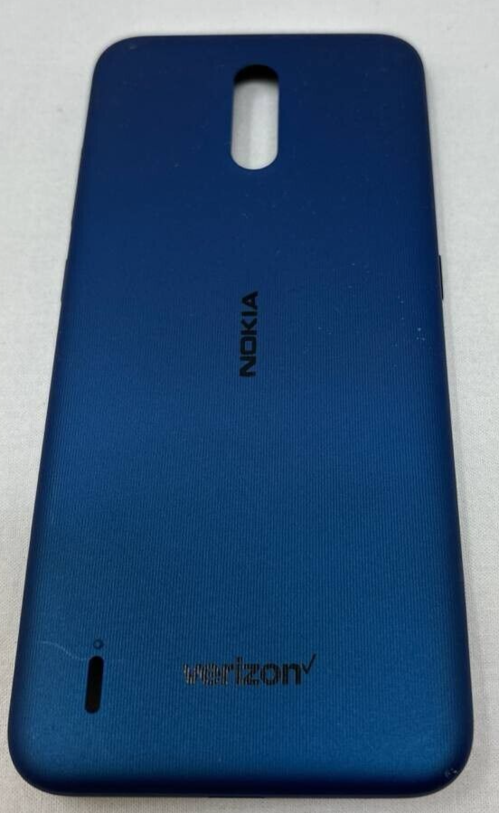 Back Door For Nokia 2 V Tella Verizon TA-1221 Blue Battery Cover Replacement