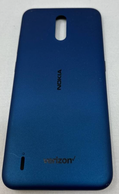 Back Door For Nokia 2 V Tella Verizon TA-1221 Blue Battery Cover Replacement