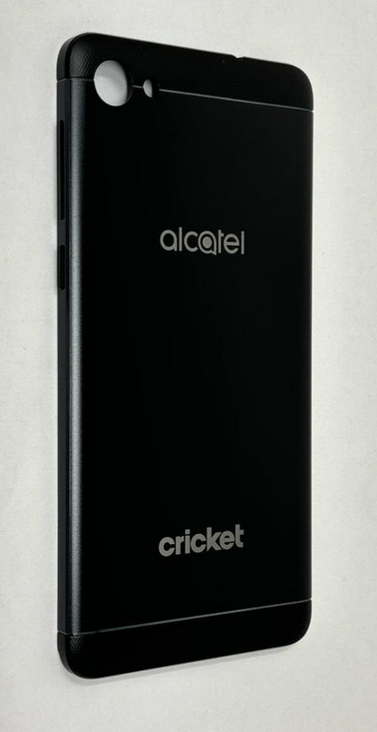 Back Case Black Battery Cover Replacement for Alcatel Pulsemix 5085c Cricket