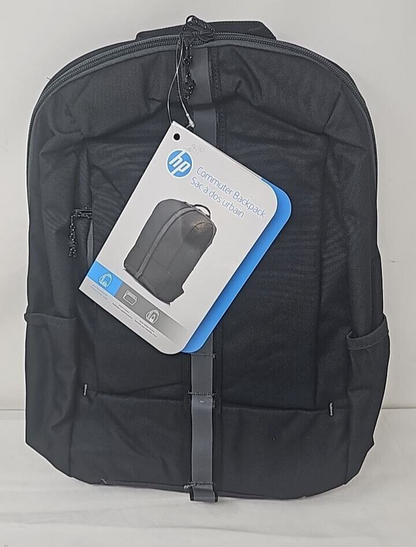HP Commuter Backpack Carrying Case Bag for 15.6" Laptop Notebook Tablet Black
