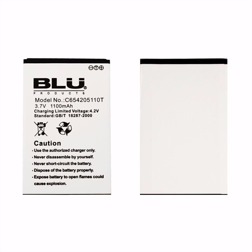 Battery C654205110T For BLU A130A Dash 2.8 D120 D130 Genuine Replacement 1100mAh