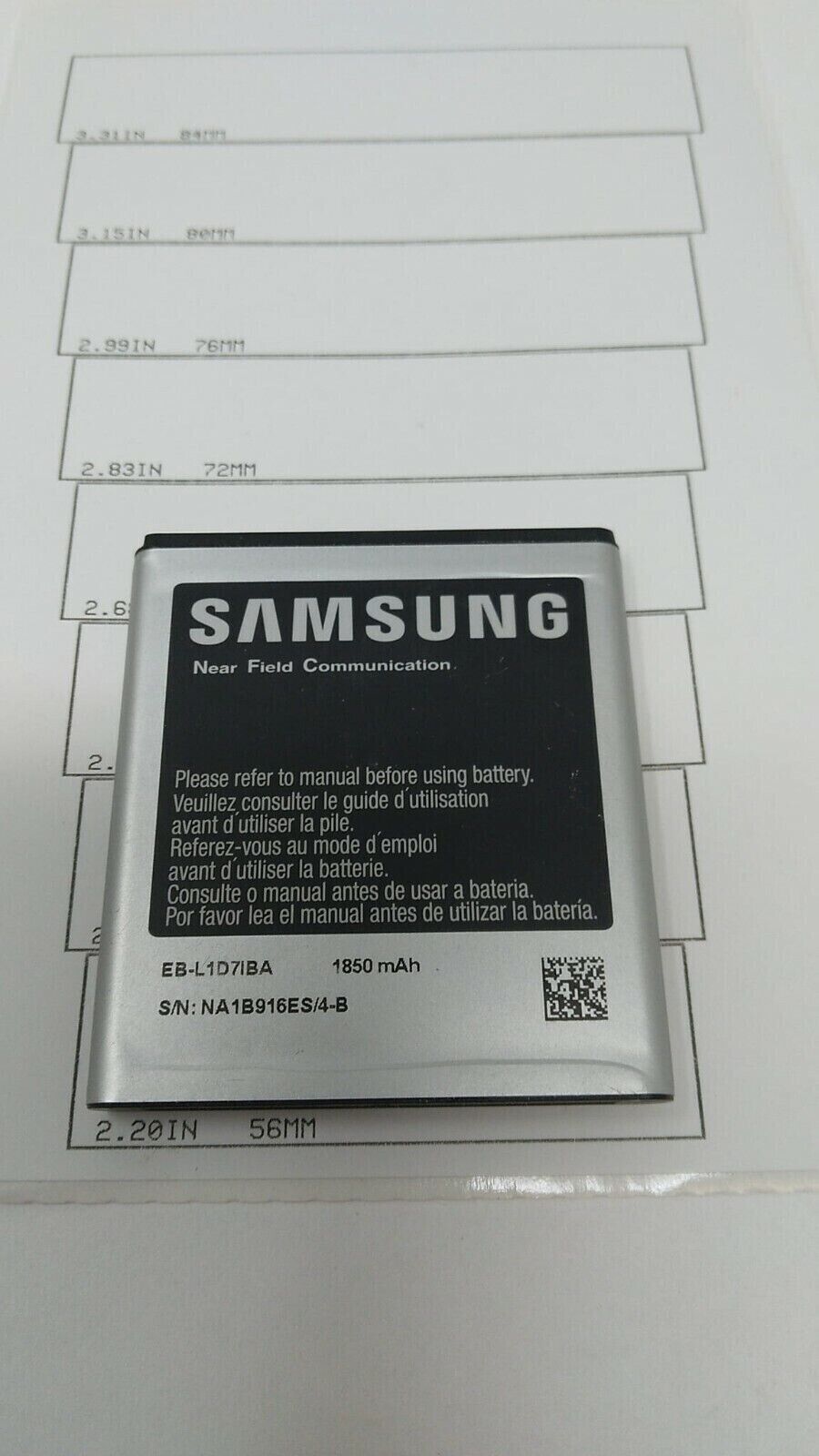 Battery EB-L1D7IBA For Samsung S2 SII Galaxy SGH-i547 SPH-L700 SGH-T989 SGH-i727