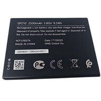 Battery SP210 For Nokia C21 TA-1356 C1 Plus Ta-1312 C2 TA-1204 2500mAh 3.8V OEM