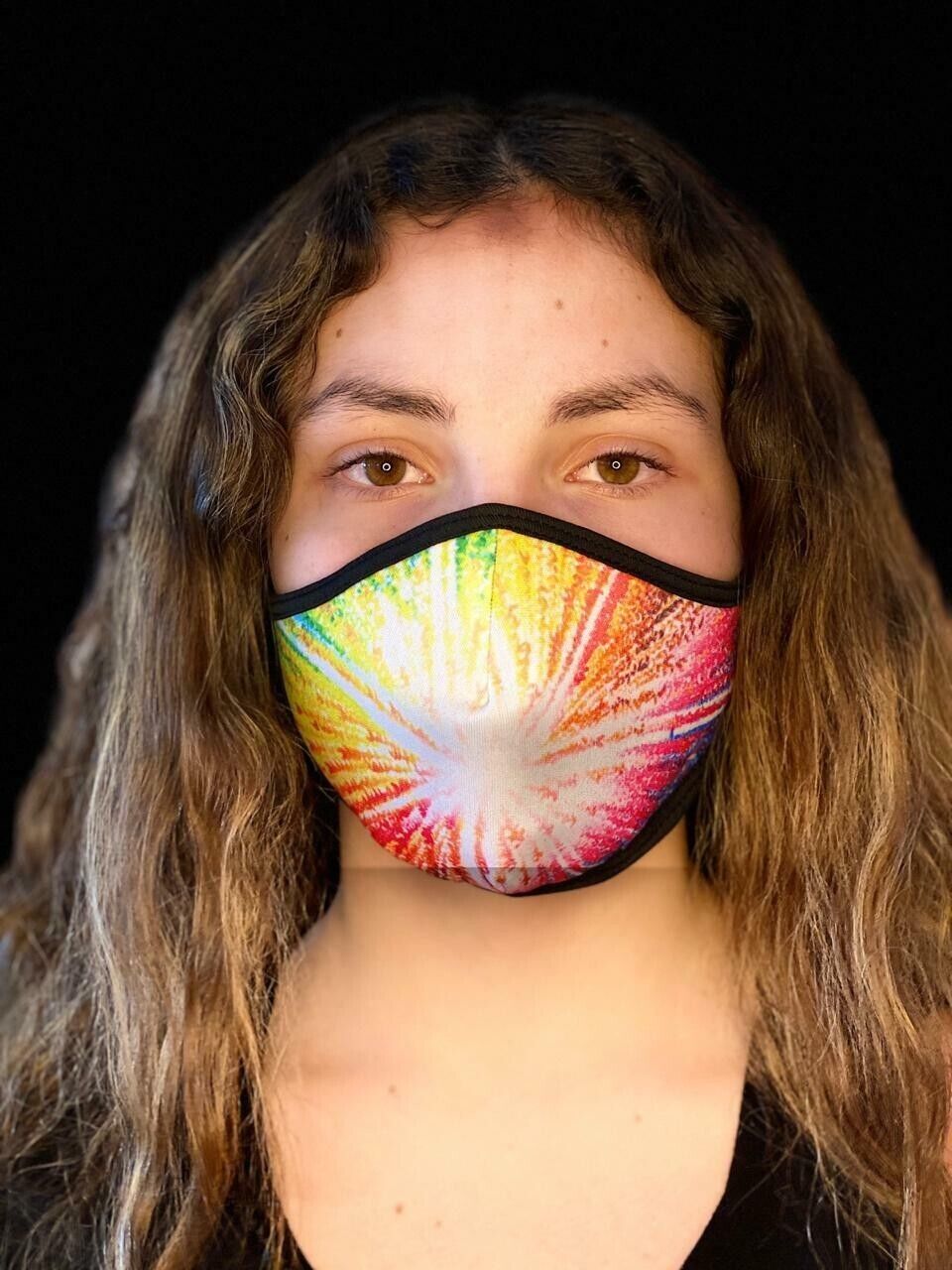 3D Multicolor Unisex Face Mask Protective Colorful Mouth Cover Handmade