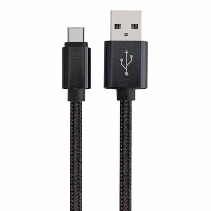 Type C Fast Braided USB Charge Cable For Samsung S23 24 Note 20 Ultra S10+ TUBE