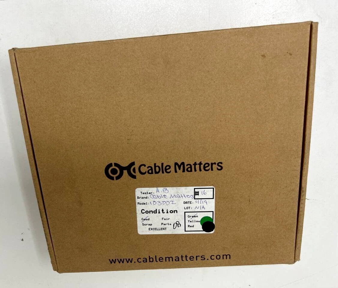 Cable Matters 103002 Wall Mount HDMI Extender Transmitter Receiver Kit 300 Ft