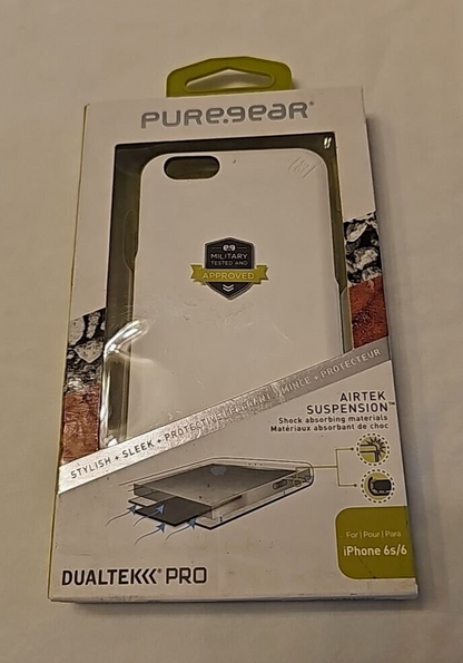 Puregear Dualtek Pro Protective Case for Apple iPhone 6 6s Back Cover White