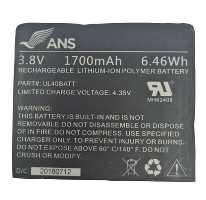 Battery UL40BATT For ANS UL40 1700mAh 3.8V Original Phone Virgin Mobile 6.46WH