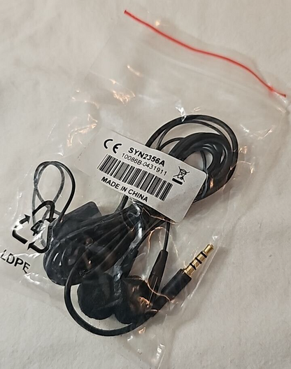 Motorola Wired Stereo HandsFree In Ear Motozine ZN5 Krave ZN4 HINT QA3 E8 3.5mm