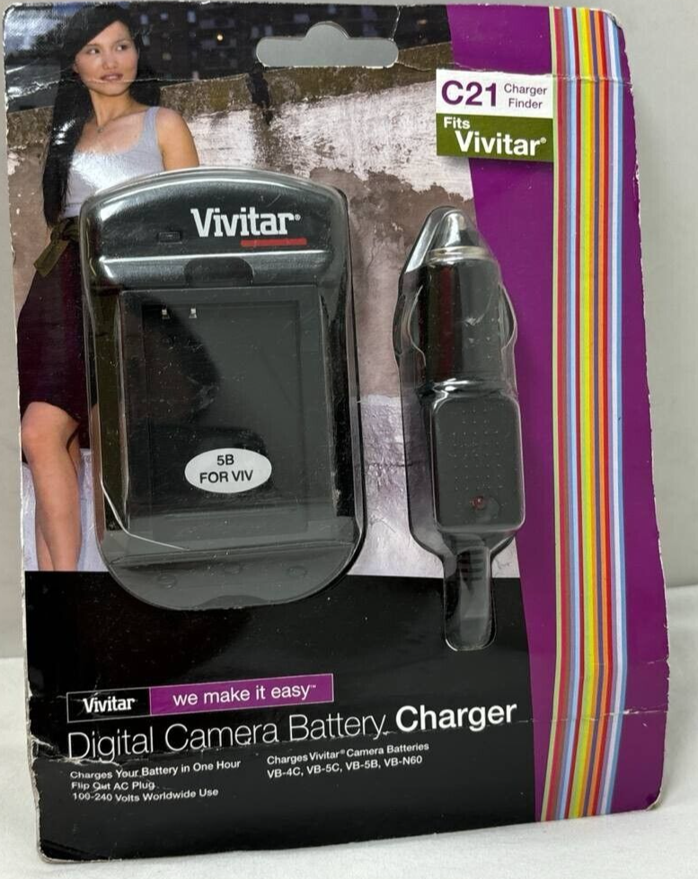 Vivitar Digital Camera Lithium-ion Battery Car Charger For Sony NPBG1 NPFG1