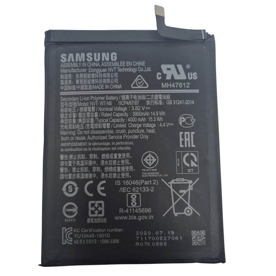 Battery NVT-WT-N6 for Samsung Galaxy A21 SM-S215DL SM-A215UZKATMK 3900 GENUINE