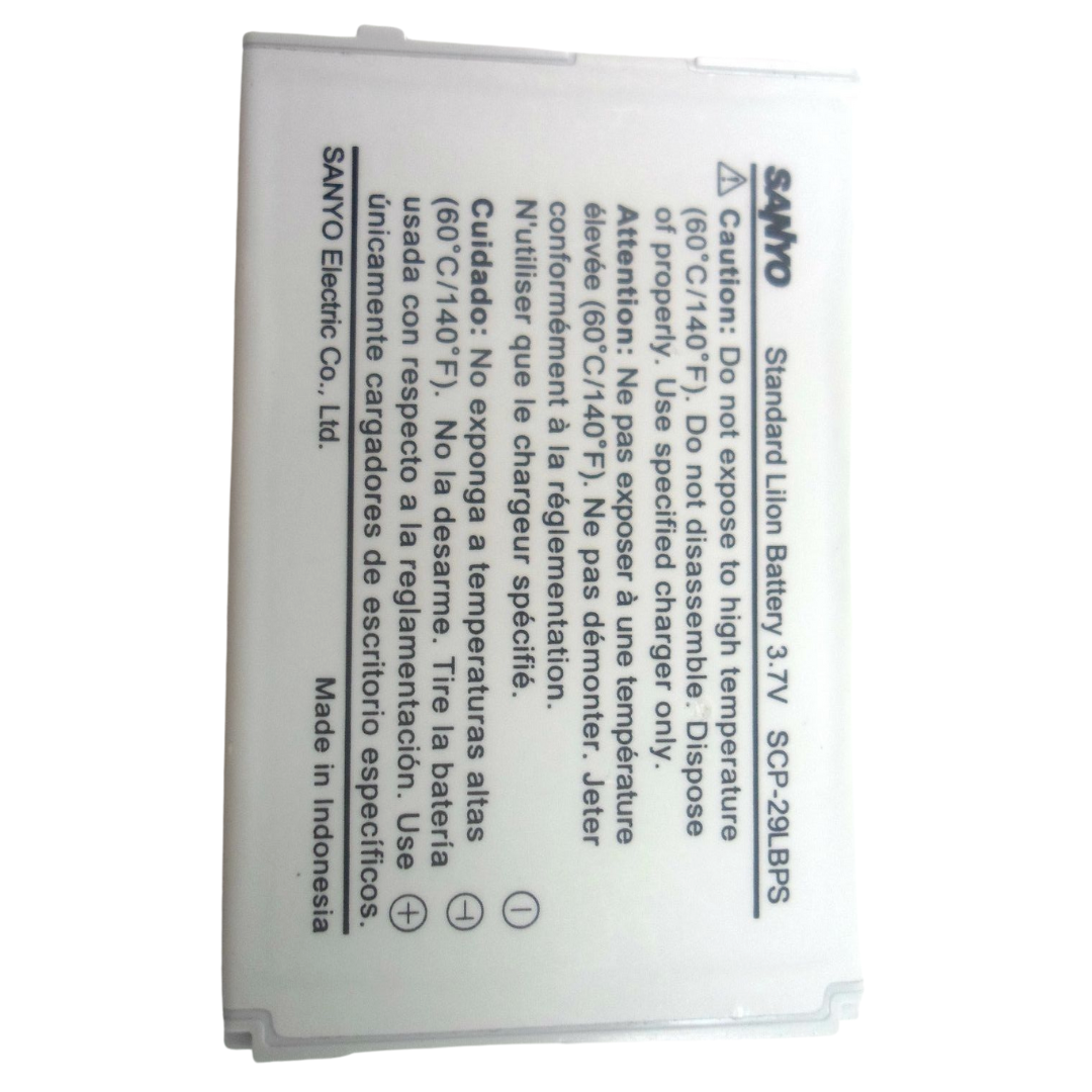 Battery SCP-29LBPS For Sanyo S1 SCP-2500 Sprint Replacement Original 840mAh