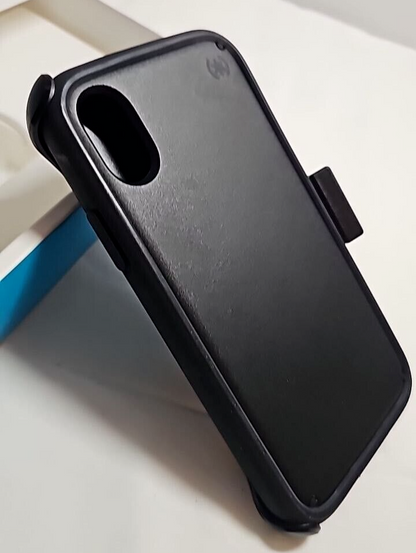 Speck Presidio Ultra Case for Apple iPhone X XS Black Clip Holster Kickstand