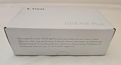 TiVo Bridge Plus MoCA  Gigabit Network Adapter Ethernet Over Coax ECB6200