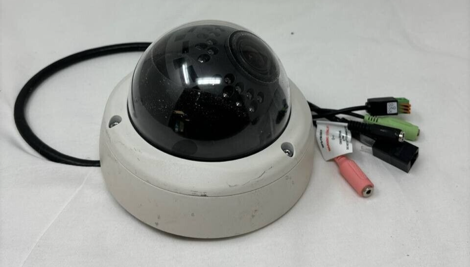 Indoor Outdoor Network Security Camera Infrared Night Vision Zoom White