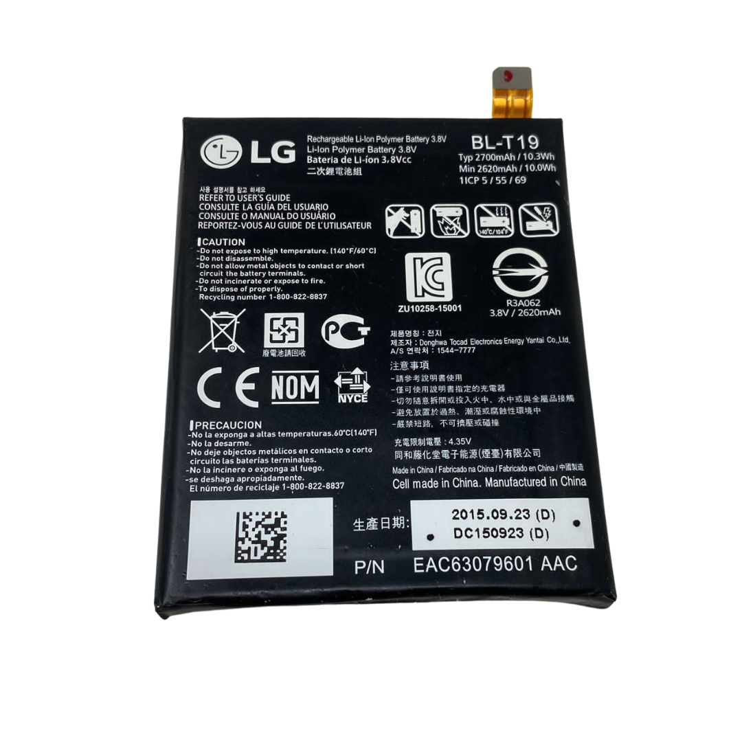 Battery BL-T19 For LG Google Nexus 5X H791 H798 H790 2700mAh 3.8V Original OEM