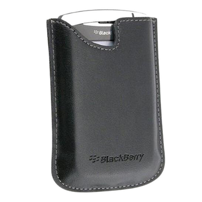 BlackBerry Curve 8300 8310 8320 8330 Leather Pocket RIM Sleeve Pouch Case OEM