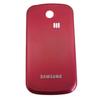 Back Door Red Battery Cover Replacement For Samsung Chat 335 Chic S3350 OEM