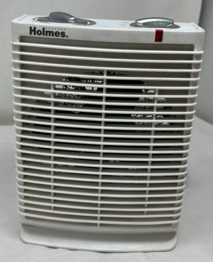 Holmes Portable Desktop Heater Fan Thermostat Indoor and Cool Touch Housing