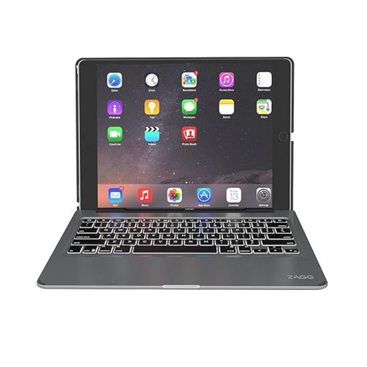 Zagg Slim Book Wireless Keyboard Detachable Case iPad Pro 2015 2017 12.9" READ