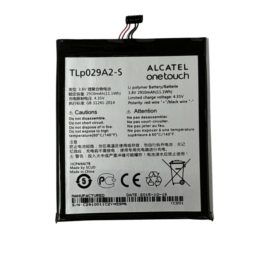 Battery TLp029A2-S For Alcatel One Touch Idol 3 5.5" 6045i OT-6045F 2910mAh