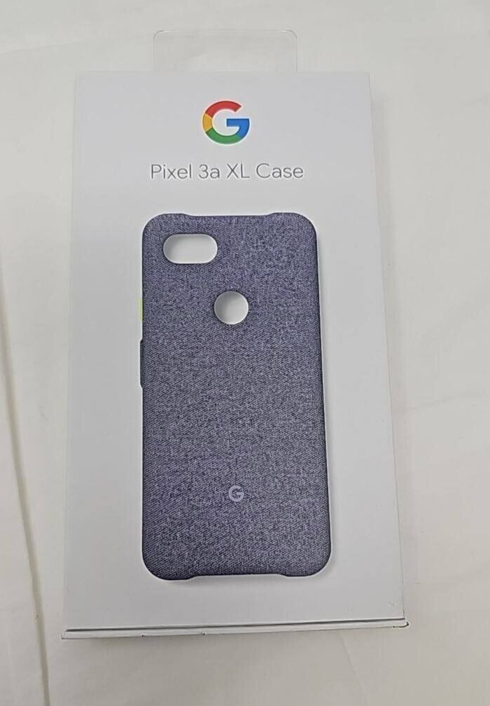 Genuine Case for Google Pixel 3a XL Fabric Protective Back Cover Seascape Navy