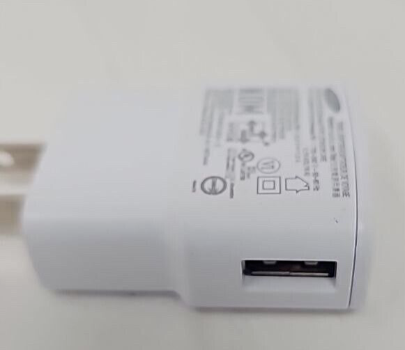 Samsung Power Wall Charger ETA0U61JWE Cradle 5V 1Amp AC White Cube USB Universal