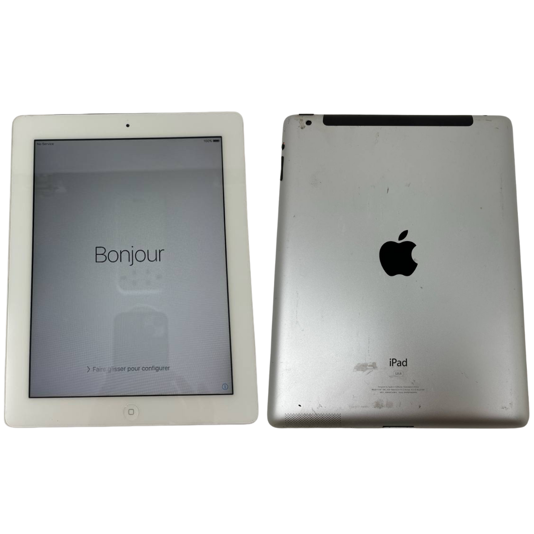 Apple A1397 iPad 2 Tablet WiFi 64GB 9.7" Touchscreen Camera iOS Silver Original