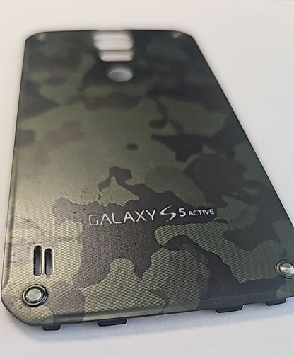 Back Cover Military Battery Door Case for Samsung Galaxy S5 Active SM-G870A Camo