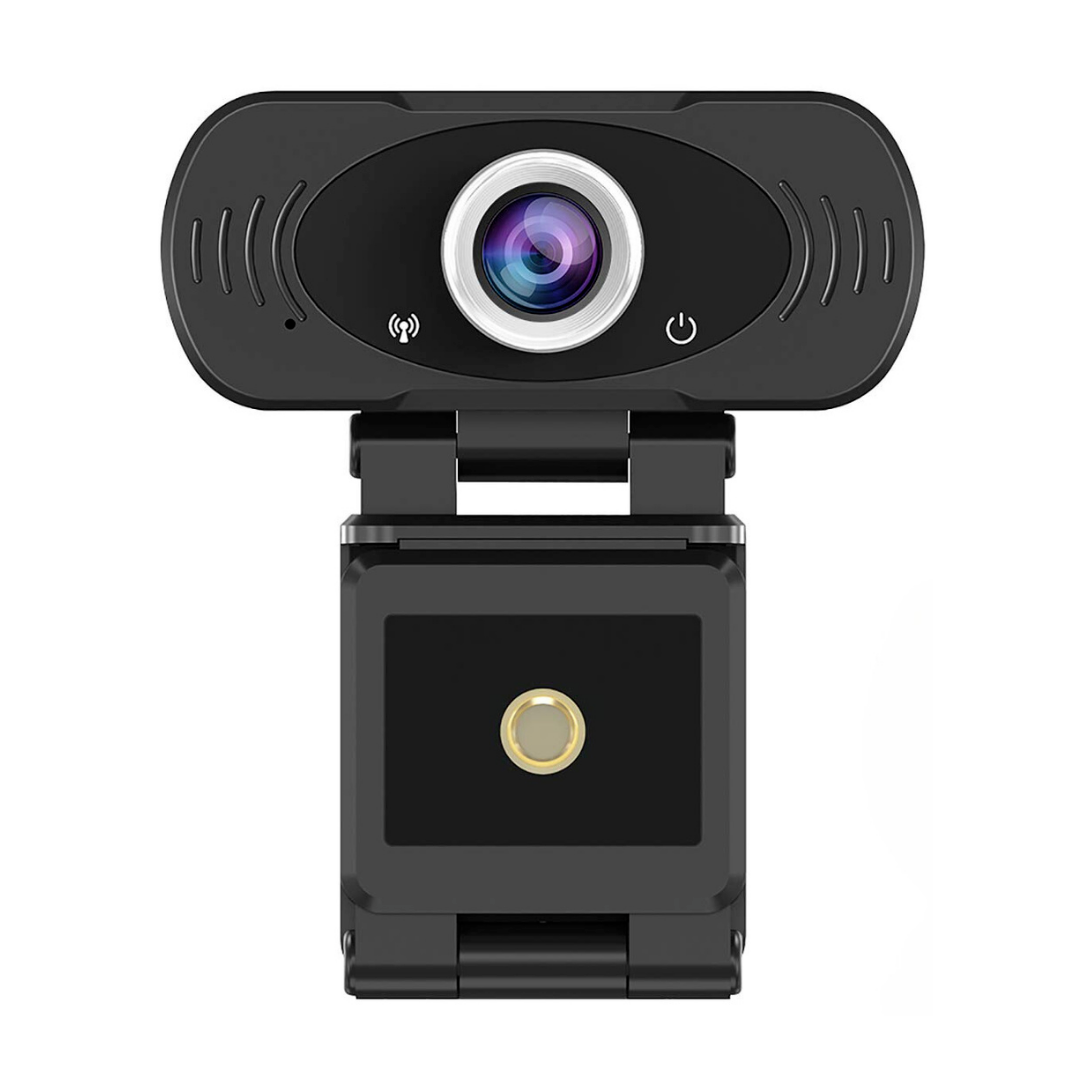 Digital Webcam Full HD 1080p USB Video Camera Black Microphone for Laptop PC