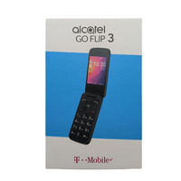 Alcatel Go Flip 3 4052W Flip Phone T-Mobile Locked  4G LTE 2.8" 4GB 2MP Camera