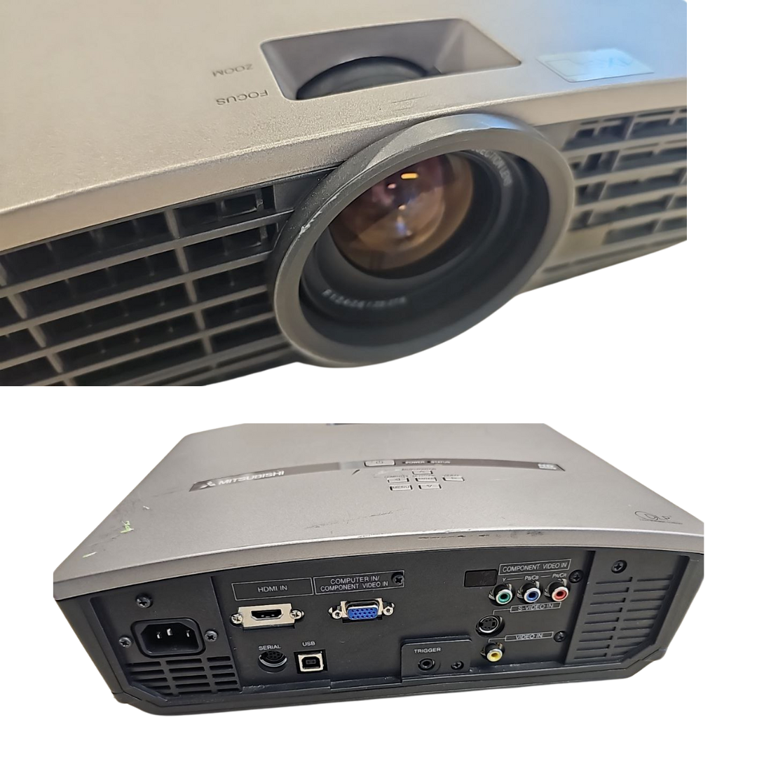 Mitsubishi HD4000 Conference Room Projector Cinema HD 2000 Lumens READ