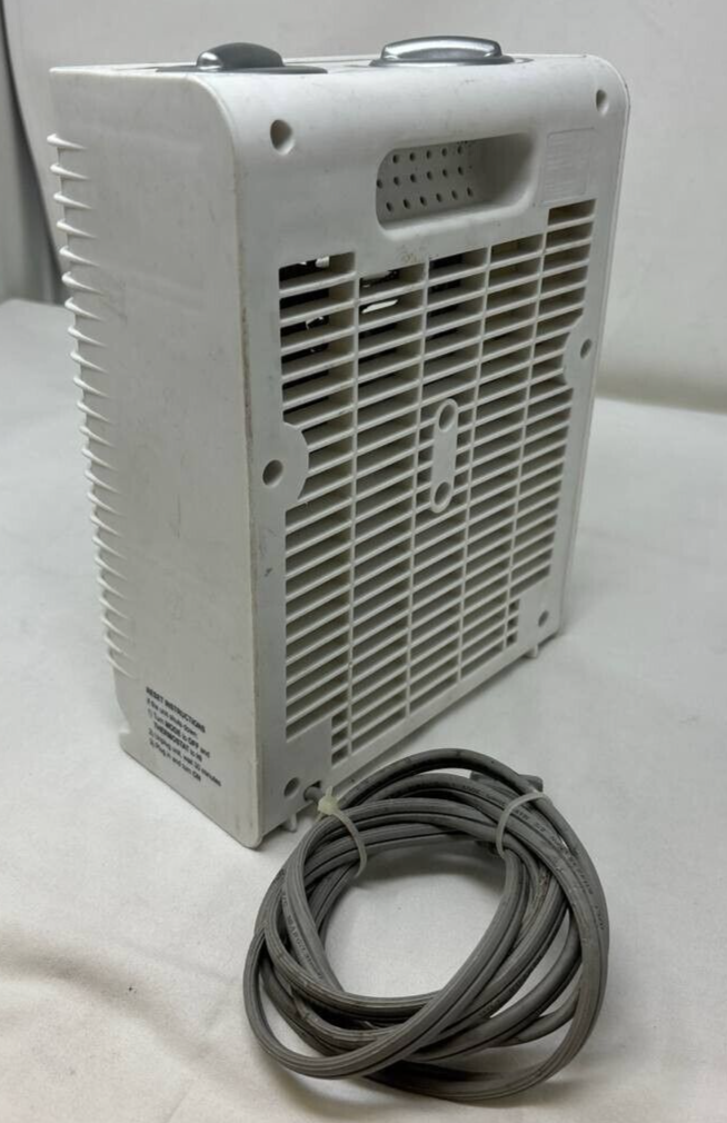 Holmes Portable Desktop Heater Fan Thermostat Indoor and Cool Touch Housing