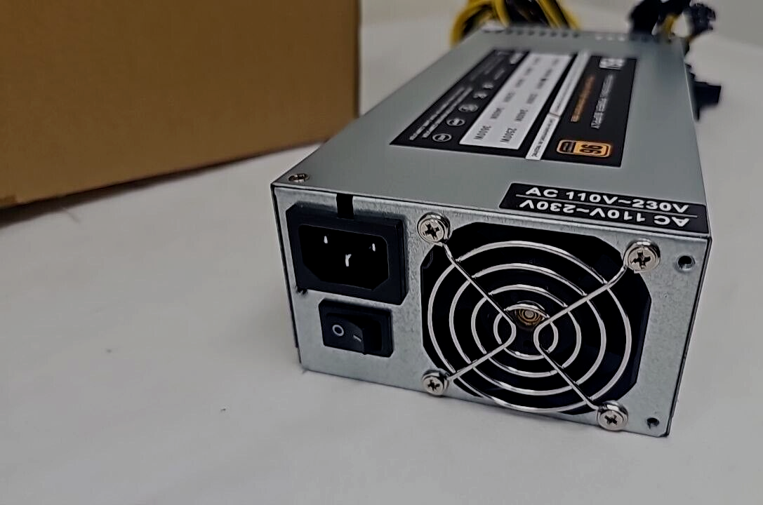 Aspiring Mining Power Supply 2000W for 8GPU Bitmain Antminer S9 S11 Z11 BTC LTC