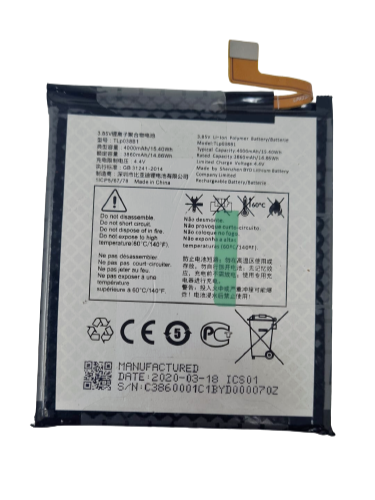 Battery TLp038B1 For Alcatel 3V 2019 5032W Replacement Original 4000mAh 4.4V