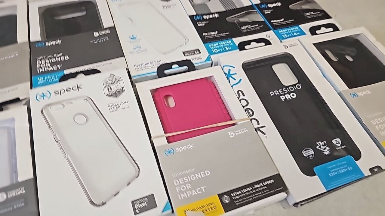 10 Lot Speck Presidio Phone Cases for Samsung Galaxy Google Pixel Wholesale Mix